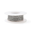 Tarnish Resistant 304 Stainless Steel Cable Chains CHS-C002-03P-3