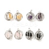 Natural Mixed Stone Pendants G-H293-03P-1