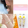 Plating Transparent Acrylic Beads TACR-CJC0001-12-7