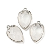 Natural Quartz Crystal Faceted Pendants G-M431-06P-09-1