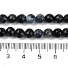 Natural Fire Crackle Agate Beads Strands G-C082-A01-29-5