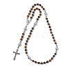 Cross Charm Wrap Style Bracelet PW-WG588AF-08-1