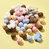 Silicone Focal Beads Alpaca/Round SIL-FS0001-13-7