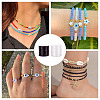 2 Rolls 2 Colors Elastic Crystal Thread EW-TA0001-07B-7