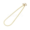 Ion Plating(IP) 304 Stainless Steel Herringbone Chain Necklace for Men Women LS-NJEW-E076-03C-G-1