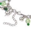 Alloy Multi Charms Chain Bracelets BJEW-JB11201-4