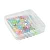 90Pcs 9 Colors Eco-Friendly Transparent Acrylic Beads TACR-FS0001-63-6