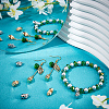 10Pcs 2 Colors Brass Charms KK-BBC0011-09-4