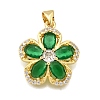 Glass Pendants KK-K401-46B-G-1