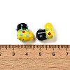 Handmade Lampwork Bumpy Beads Strands LAMP-U001-01B-1-4