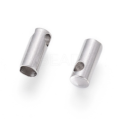 Tarnish Resistant 304 Stainless Steel Cord Ends STAS-F232-01D-P-1