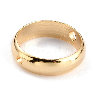 Brass Beads Frames KK-O133-014D-G-1