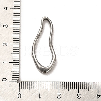 Non-Tarnish 304 Stainless Steel Linking Rings LS-STAS-Q316-04B-P-1