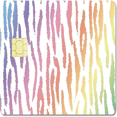 PVC Plastic Waterproof Card Stickers DIY-WH0432-211-1