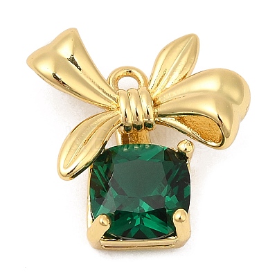 Real 18K Gold Plated Brass Pendants KK-R150-12G-03-1