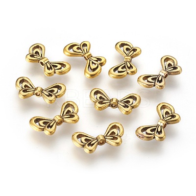 Tibetan Style Alloy Beads X-TIBEP-GC045-AG-RS-1