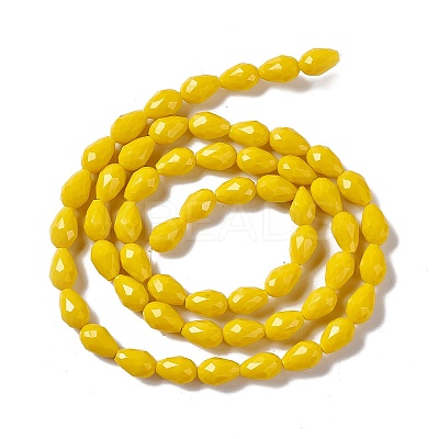 Faceted Glass Beads Strands LS-GLAA-E037-02C-1