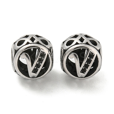 304 Stainless Steel Beads Rhinestone Settings STAS-O002-01V-AS-1