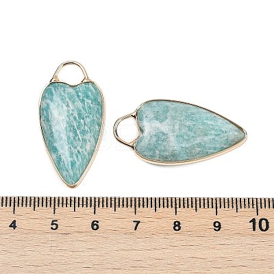 Natural Amazonite Pendants G-G193-02G-08-1