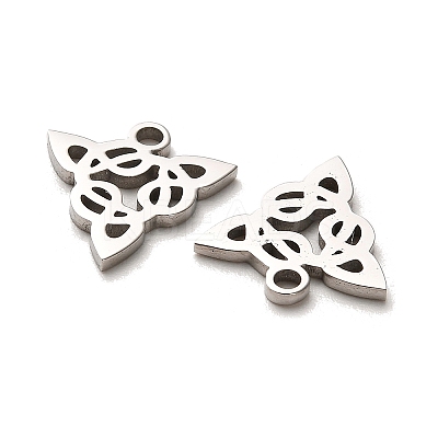 Non-Tarnish 316 Surgical Stainless Steel Charms STAS-H190-03P-01-1