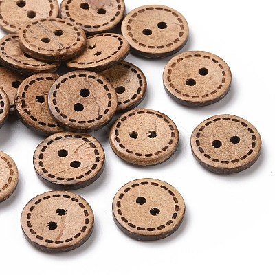 Round Buttons with 2-Hole NNA0Z1R-1