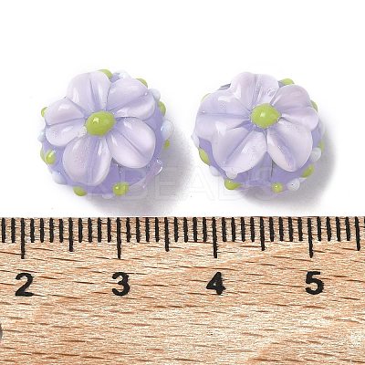 Handmade Lampwork Enamel Beads LAMP-Z020-05A-1