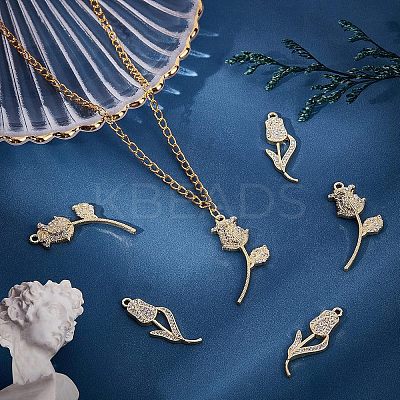 16Pcs 2 Style  Rack Plating Alloy Pendants PALLOY-FH0001-80-1