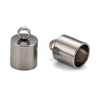 Tarnish Resistant 304 Stainless Steel Cord Ends STAS-E020-7-1