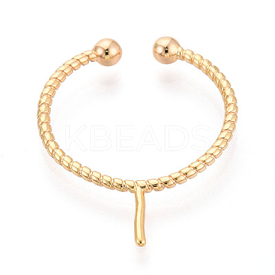 Brass Cup Peg Ring Settings KK-N274-34G-1