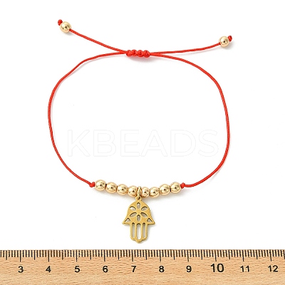 304 Stainless Steel Charm Bracelets BJEW-JB13684-1