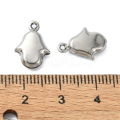 Non-Tarnish 304 Stainless Steel Charms STAS-L024-014P-1