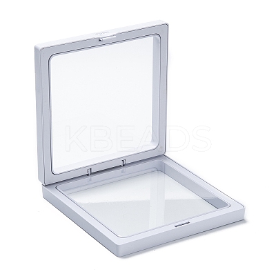 Square Transparent PE Thin Film Suspension Jewelry Display Stands LS-CON-D009-02B-01-1