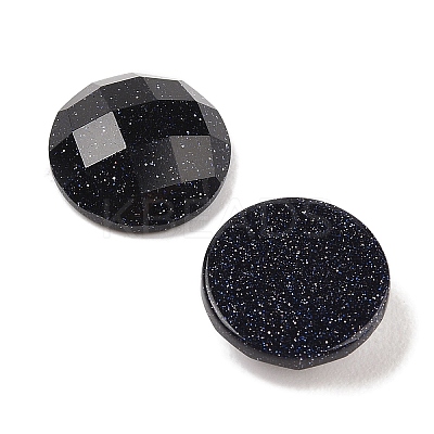 Synthetic Blue Goldstone Cabochons G-C146-03J-1