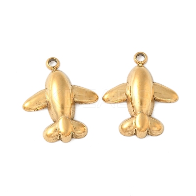 304 Stainless Steel Pendants STAS-K306-04G-1