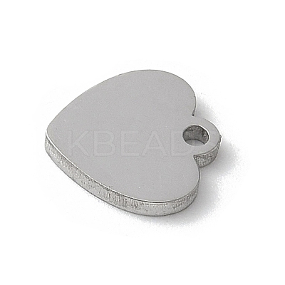 304 Stainless Steel Stamping Blank Tag Charms STAS-E501-02P-1