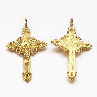 Alloy Pendants PALLOY-J050-01G-RS-1