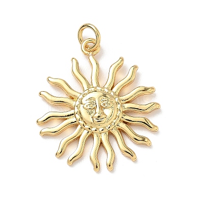 Brass Pendants KK-P330-02B-G-1