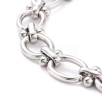 Non-Tarnish 304 Stainless Steel Link Chains CHS-Z001-06P-1