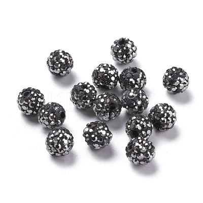 Pave Disco Ball Beads RB-A140-8mm-5-1