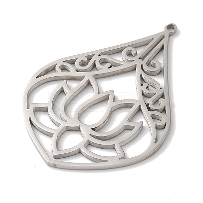 Non-Tarnish 304 Stainless Steel Pendants STAS-U010-17P-1
