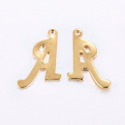 201 Stainless Steel Pendants STAS-O098-03G-A-1