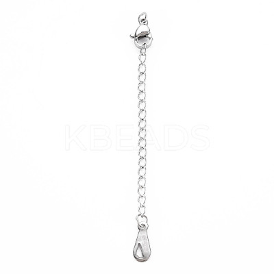 Tarnish Resistant 304 Stainless Steel Chain Extender LS-STAS-N088-40P-1