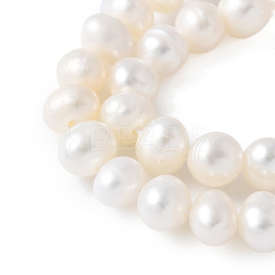 Natural Cultured Freshwater Pearl Beads Strands PEAR-I007-07Q-04A-01-1