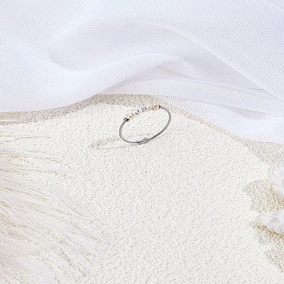 1Pc Stainless Steel Finger Rings for Women RJEW-LP0002-31P-1