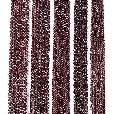 Electroplate Glass Beads Strands EGLA-A044-T1mm-A13-1