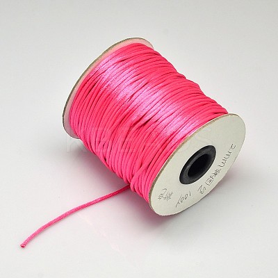 Nylon Satin Rattail Cords NWIR-A003-33-1