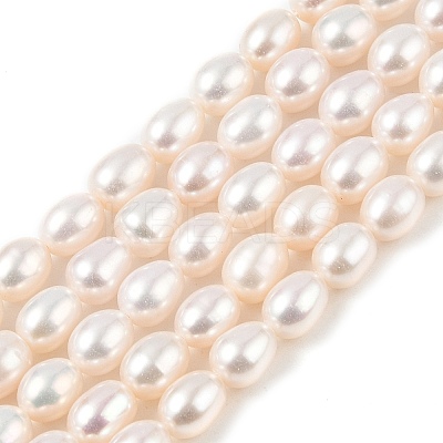 Natural Cultured Freshwater Pearl Beads Strands PEAR-I007-01C-01A-1