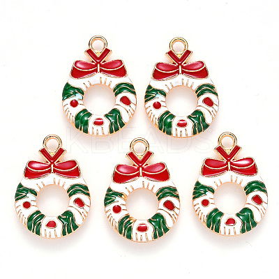 Alloy Enamel Pendants LS-ENAM-S121-009-1