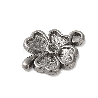 Non-Tarnish 304 Stainless Steel Pendant Rhinestone Settings STAS-N103-61P-1