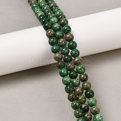 Natural Chrysocolla Beads Strands G-I318-09B-1